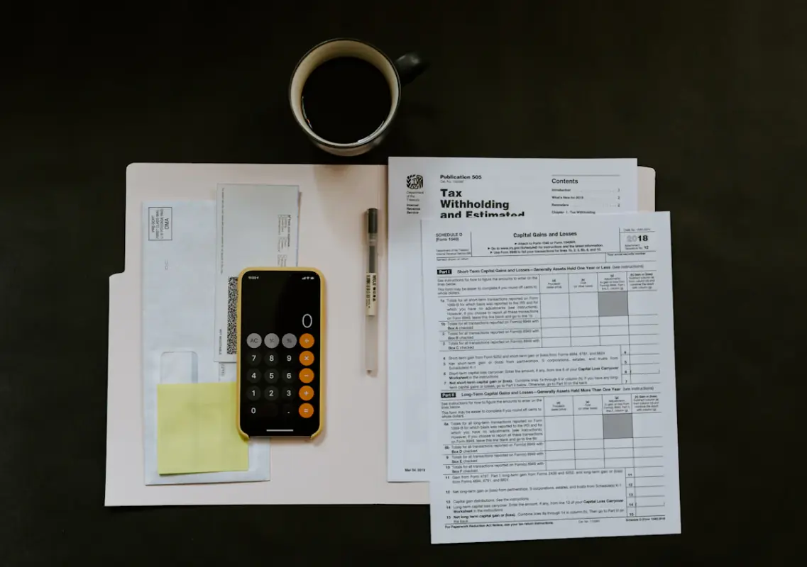 Accountant work stock photograph