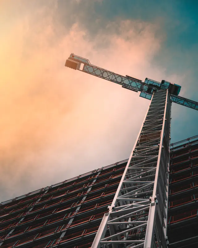 Construction assistant work stock photograph