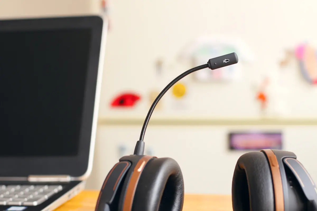 Customer service representative work stock photograph