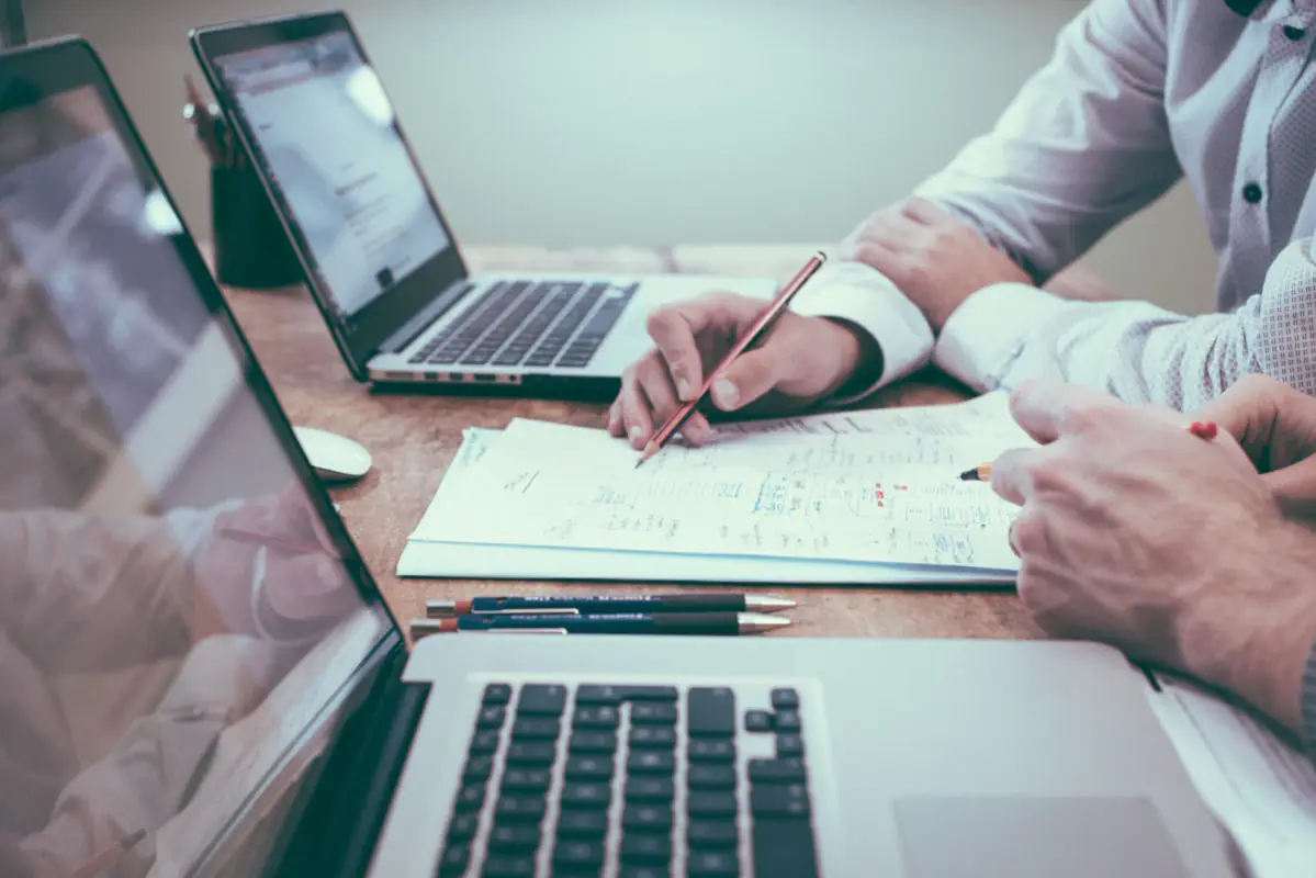 Human resources specialist work stock photograph