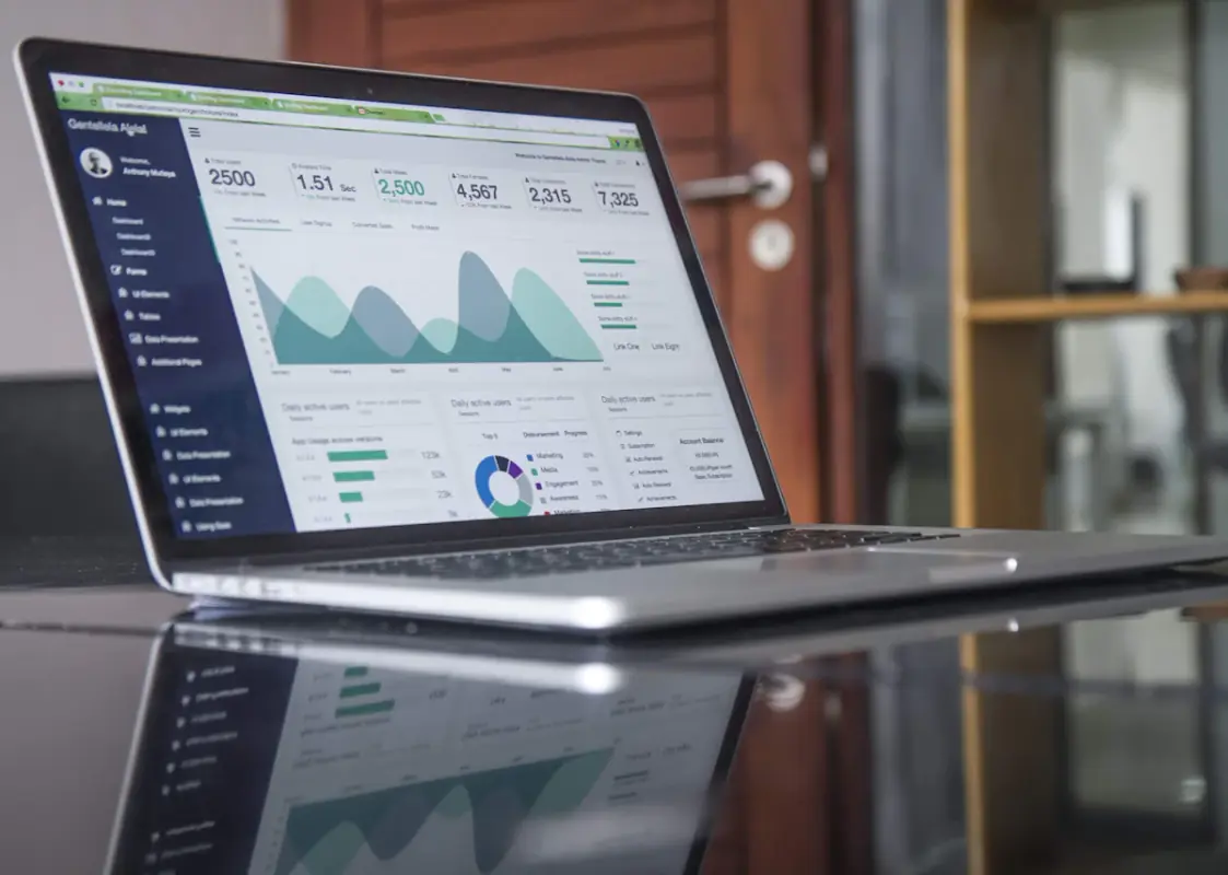 Marketing specialist work stock photograph