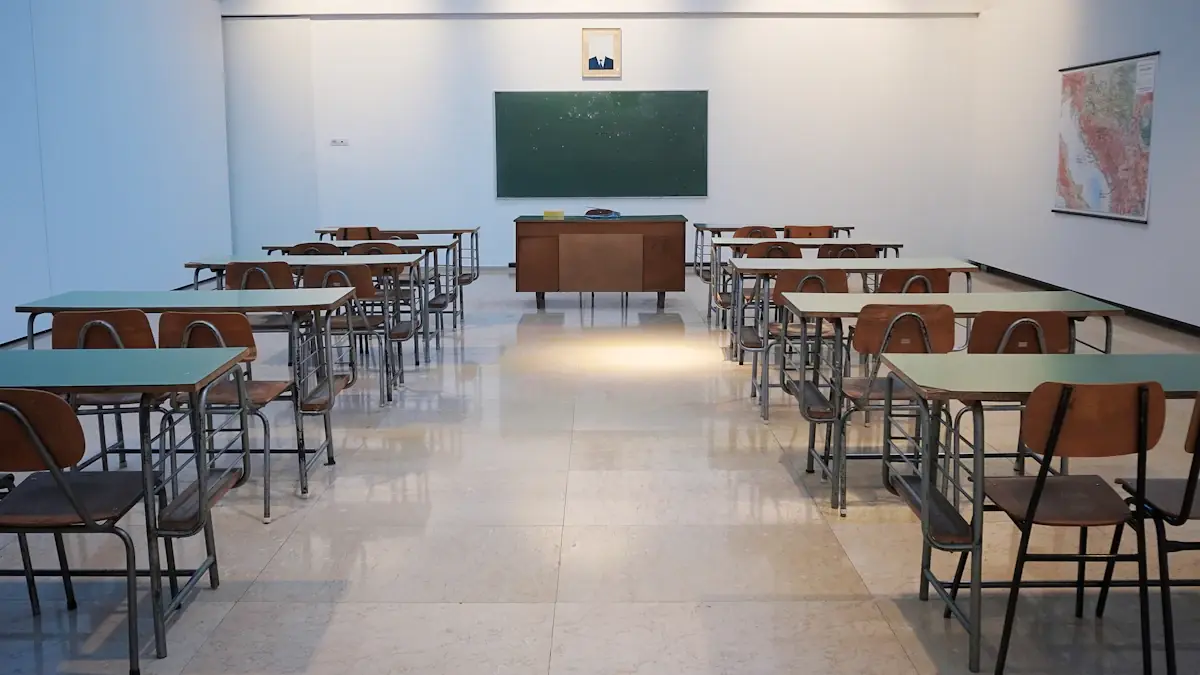 Teacher work stock photograph